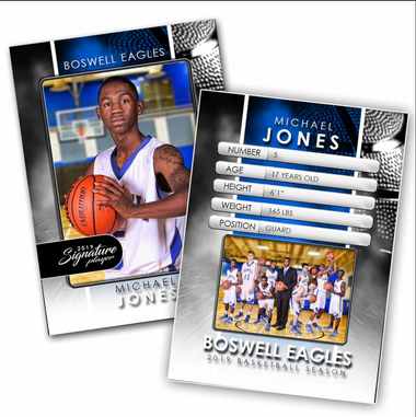 How to Create a Custom Basketball Trader Card for your Athlete