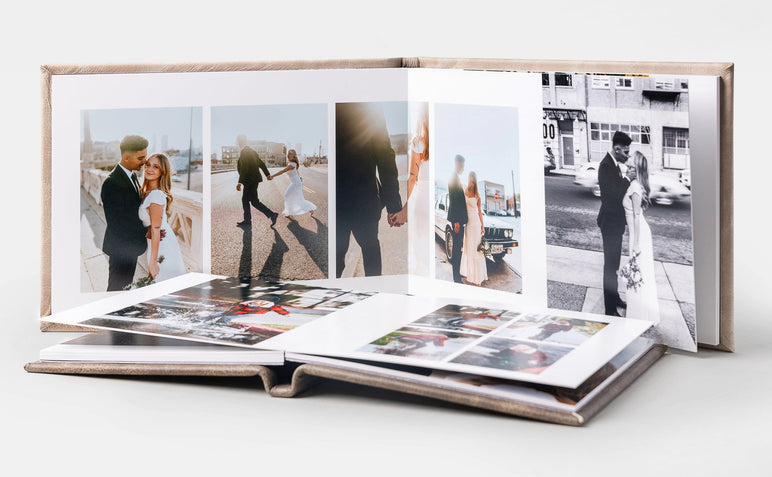 Personalized Wedding Photo album  12″ X 15″, Landscape – fotoframe