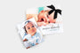 Two Custom Presentation Boxes with Baby pictures on the from - Nations Photo Lab