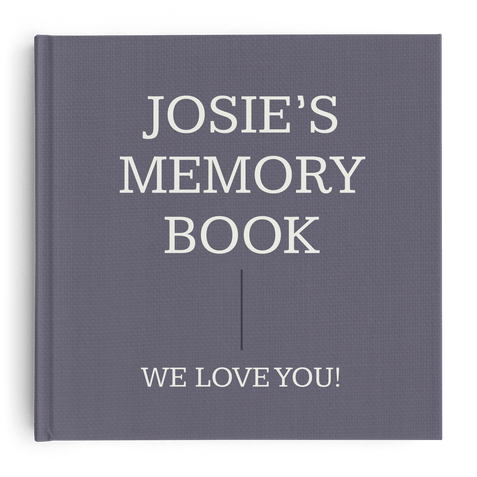 Custom Memory Book