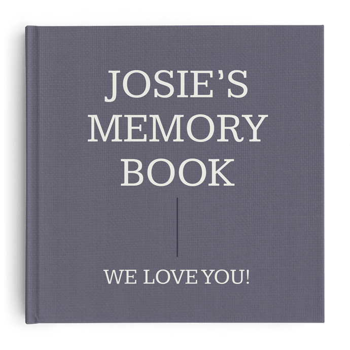 Custom Memory Book