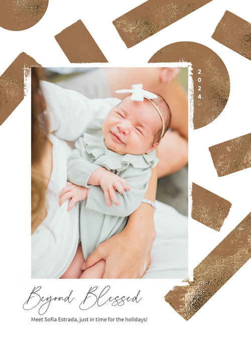 Joyful Shapes-Postcards-Nations Photo Lab-Portrait-Café Au Lait-New Baby-Nations Photo Lab