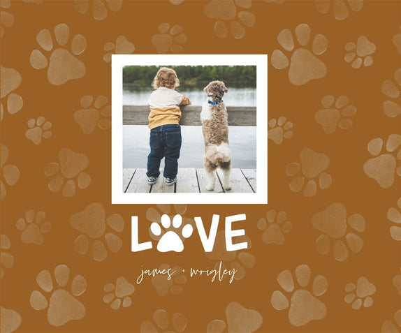 Paw Print Love