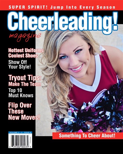 Cheerleading 1 Portrait | Magazine Cover | Nations Photo Lab