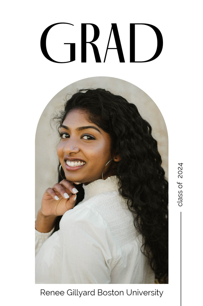 Circle Grad-Postcards-Nations Photo Lab-Portrait-White-Nations Photo Lab