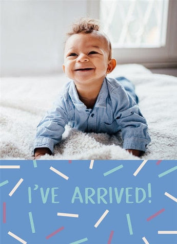 Cute Confetti Boy-Postcards-Nations Photo Lab-Portrait-Nations Photo Lab