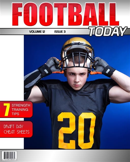 Football 2-Magazine Cover-Nations Photo Lab-Portrait-Nations Photo Lab