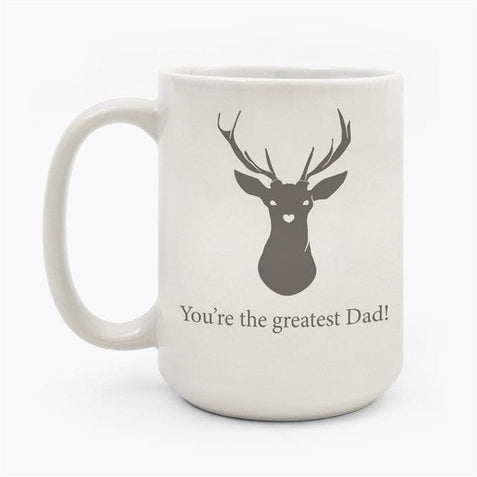 Good Morning Deer-Photo Mugs-Nations Photo Lab-Nations Photo Lab