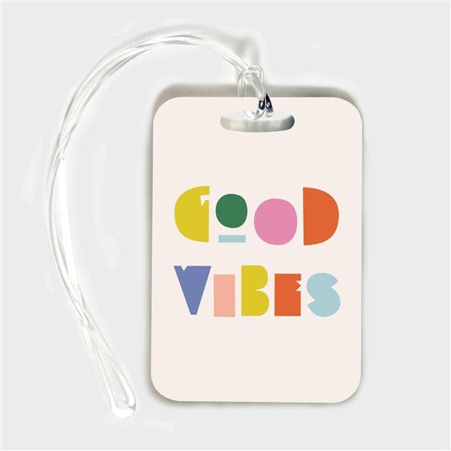 Good Vibes-Luggage Tags-Nations Photo Lab-Portrait-Nations Photo Lab