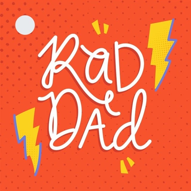 Rad Dad-Keychains-Nations Photo Lab-Nations Photo Lab