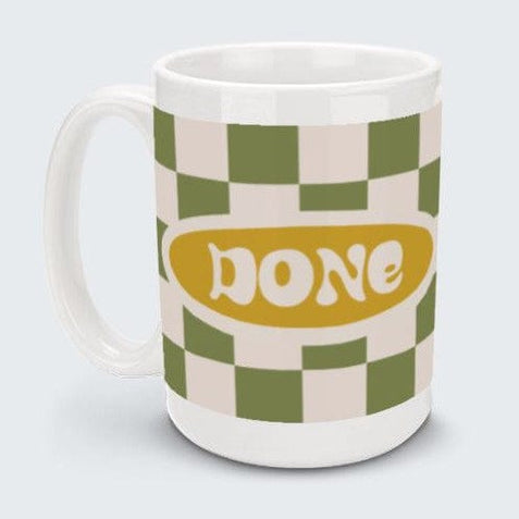 Retro Checkerboard-Photo Mugs-Nations Photo Lab-Nations Photo Lab