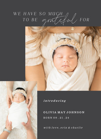 So Grateful-Postcards-Nations Photo Lab-Portrait-Chinese Black-New Baby-Nations Photo Lab